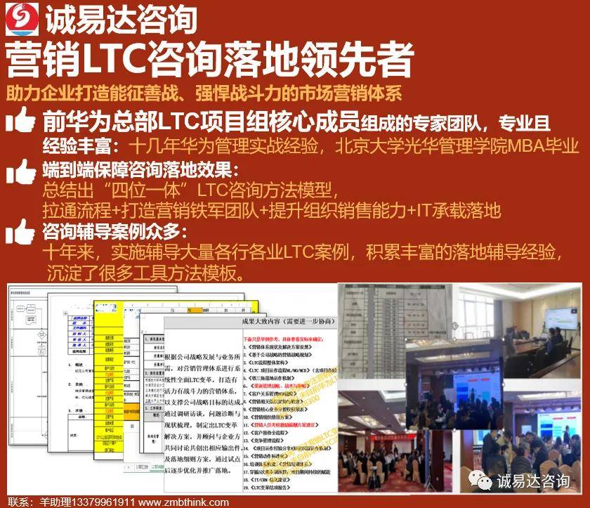 营销LTC咨询|LTC流程干货100篇之46许浩明老师分享:4P、4C、营销四要素及7P